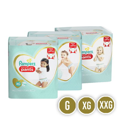 PAMPERS PANTS PREMIUM 