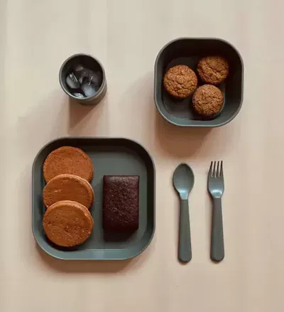 Set de Alimentación para bebés , niños unisex cubiertos