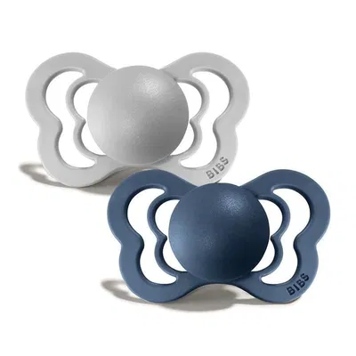 Chupete BIBS Cloud/Steel Blue