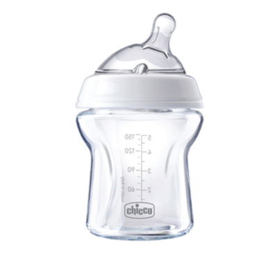 CHICCO MAMADERA NATURAL FEELING 0M+ 150ML VIDRIO