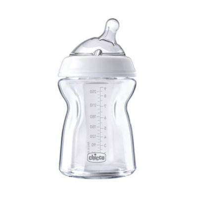 CHICCO MAMADERA NATURAL FEELING 0M+ 250ML VIDRIO