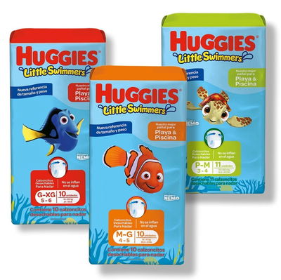 HUGGIES LITTLE SWIMERS - PAÑALES DE AGUA