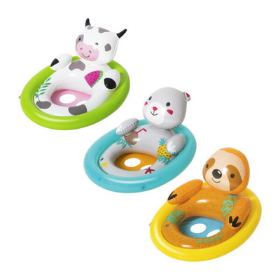 BESTWAY 34058 ASIENTO CON SONIDO ANIMALITOS 81X56 CM