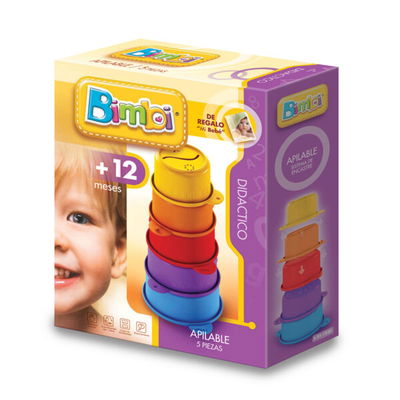 BIMBI APILABLE DIDACTICO 5PZ
