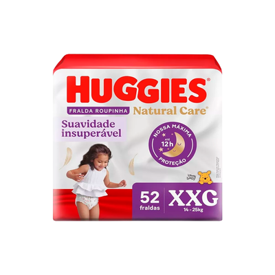 HUGGIES PANTS NATURAL CARE XXG