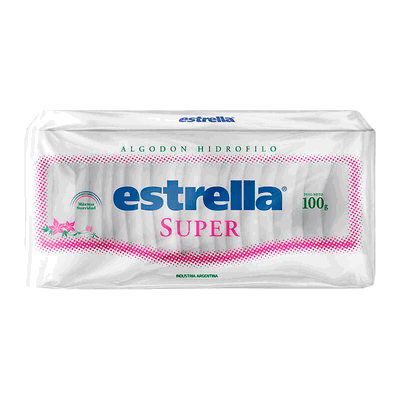 ALGODON ESTRELLA SUPER 100