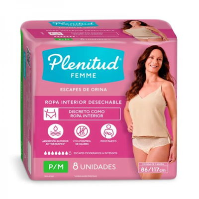 PLENITUD ROPA INTERIOR DESECHABLE P-M