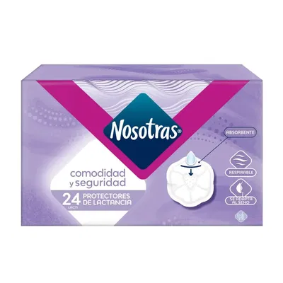 NOSOTRAS PROTECTORES MAMARIOS X24