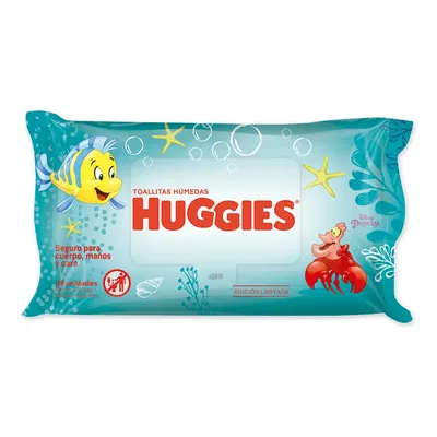 HUGGIES TOALLAS DISNEY PERSONAJES