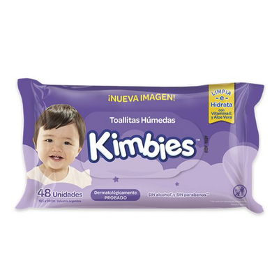 KIMBIES TOALLAS HUMEDAS