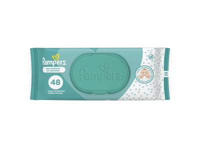 PAMPERS TOALLA SIN PERFUME