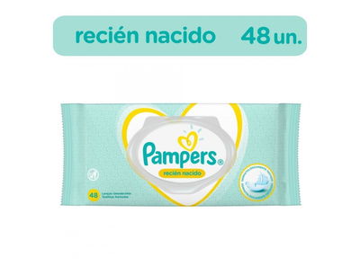 PAMPERS TOALLAS DE RECIEN NACIDO