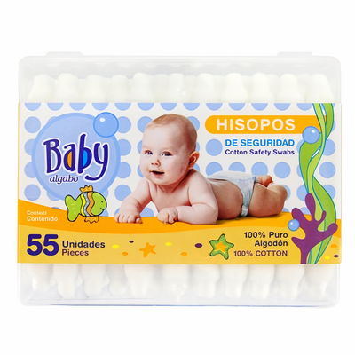 HISOPOS DE SEGURIDAD PARA BEBES