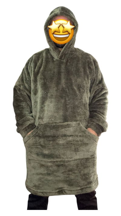 Buzo manta verde militar plus size