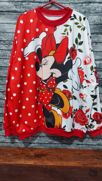 Buzo minnie flores
