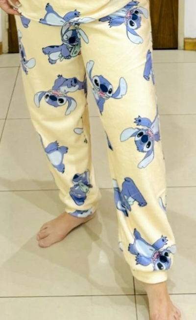Pantalón plush Stitch XXL