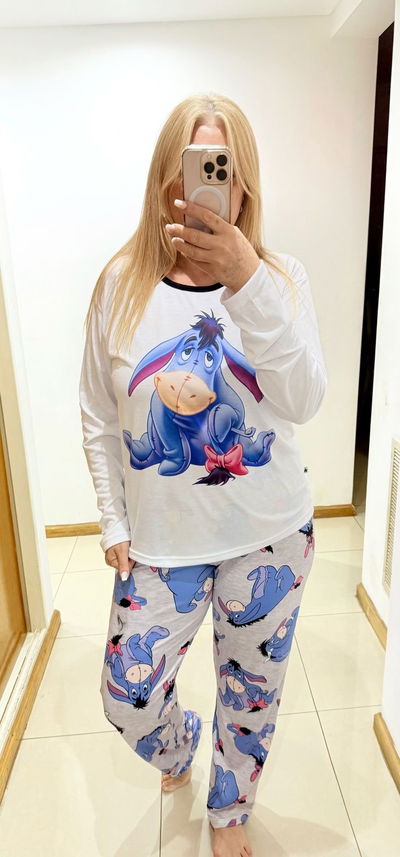 Pijama invierno igor plus size 