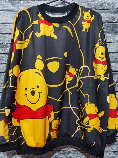 Buzo winnie negro