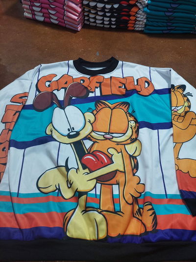 Buzo Garfield y odie