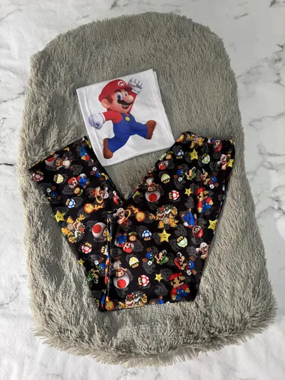 Pijama otoño Mario bros