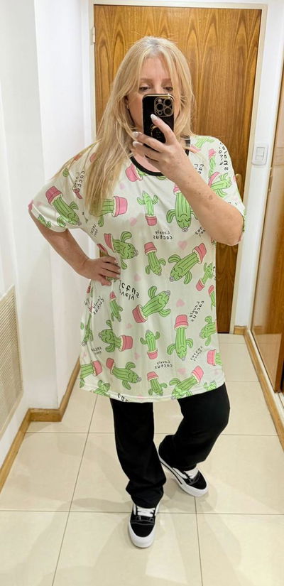Remeron cactus plus size talle 7 