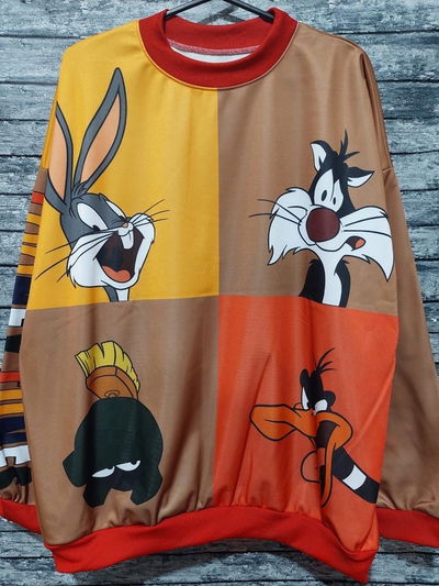 Buzo looney cuadros 