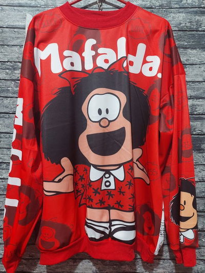 Buzo mafalda rojo