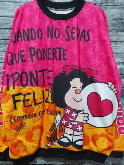 Buzo mafalda corazon