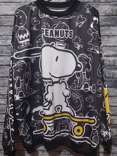 Buzo snoopy negro