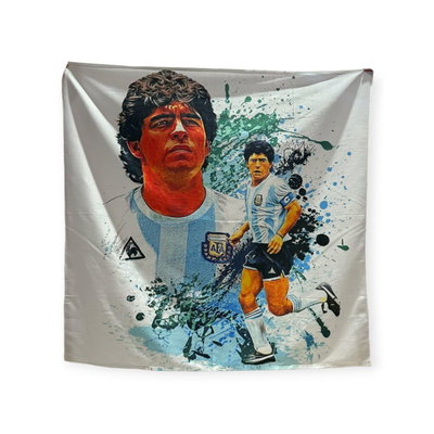 Maxi toallon Maradona blanco