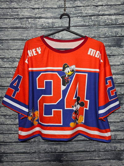 Remeron corto mickey amigos talle 6