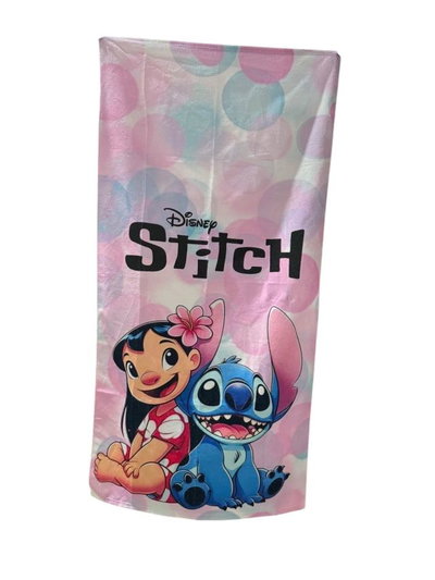 Toallon stitch y lilo