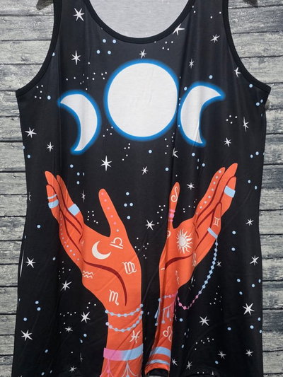 Vestido playero manos talle 6