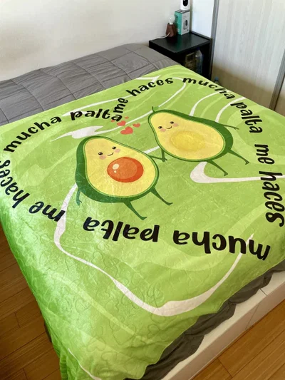 Manta palta pareja micropolar 