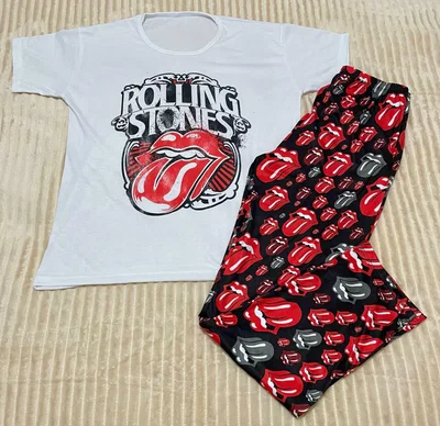Pijama Rolling Stones otoño talle 5