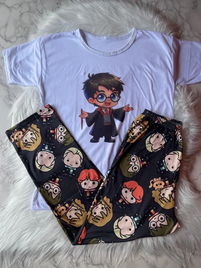 Pijama harry Potter otoño talle 7