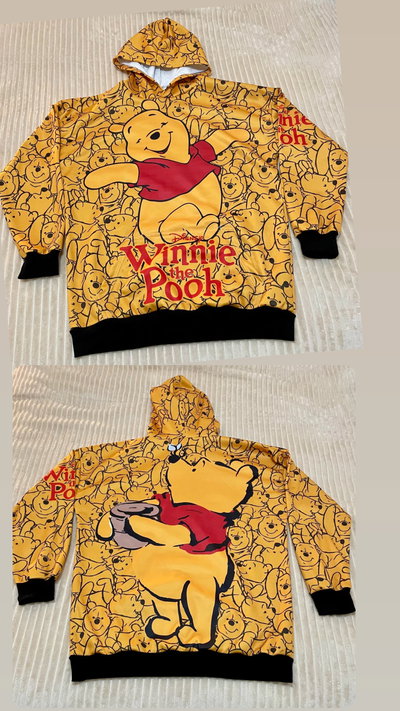 BUZOS WINNIE CON CAPUCHA TALLE 7