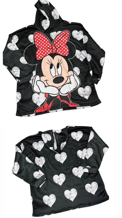 Buzo minnie algodón con frisa talle 7