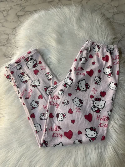 Pantalón polar kitty rosa talle 5