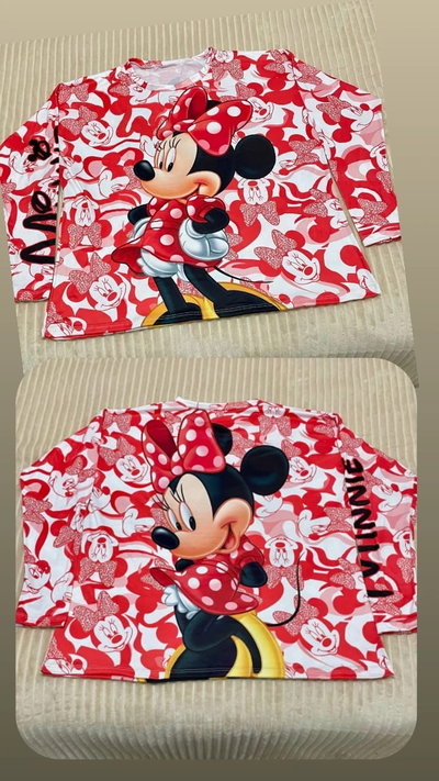 Camiseta minnie talle 7