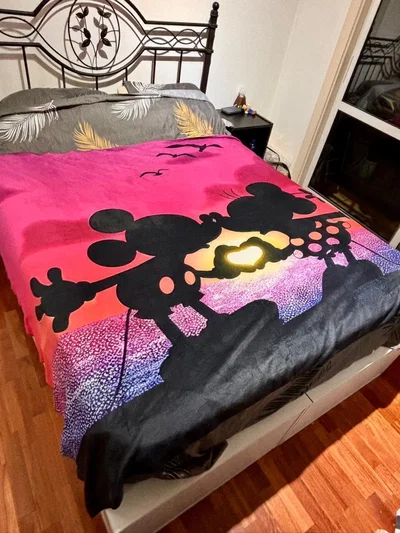 Manta Mickey y Minnie micropolar 