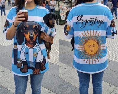 Remeron argentina salchicha talle 7 