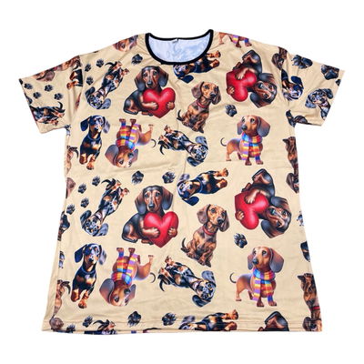 Remerron perro salchicha corazon modal soft talle 8