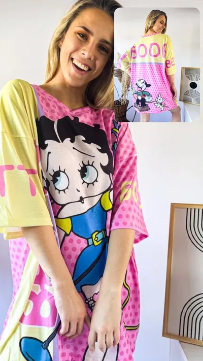 Remeron betty boop lunares spum talle 6