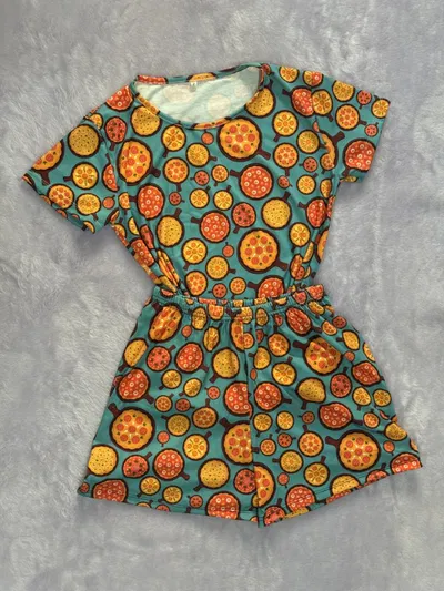 Pijama verano pizza full print