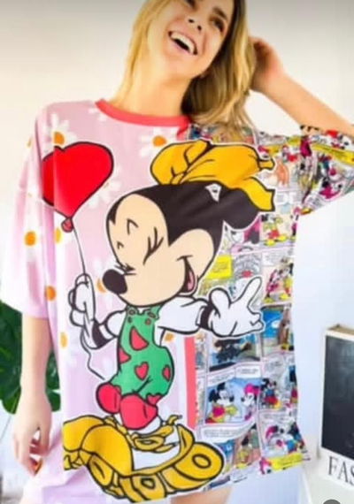 Remeron minnie comic spum talle 6