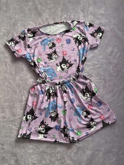 Pijama verano kuromy  full print