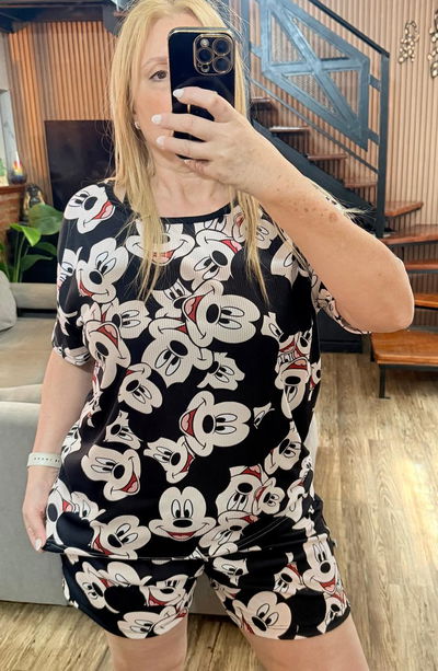 Pijama morley mickey caras talle 66