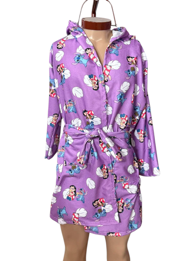 Bata lilo y stitch micro toalla 