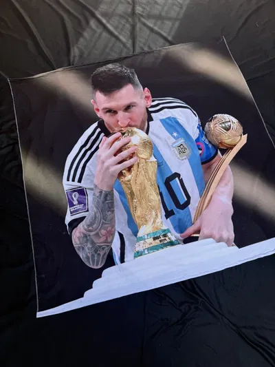 Maxi toallon messi copa